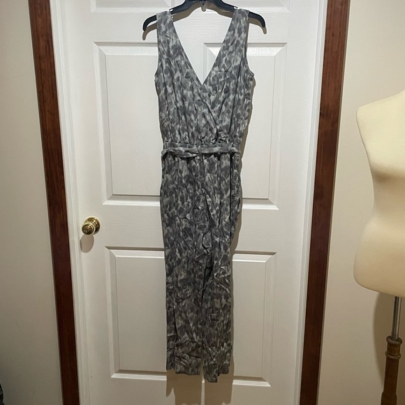Anthropologie Cloth & Stone Animal Print Jumpsuit - Picture 3 of 5